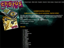 Tablet Screenshot of kapelachorus.cz